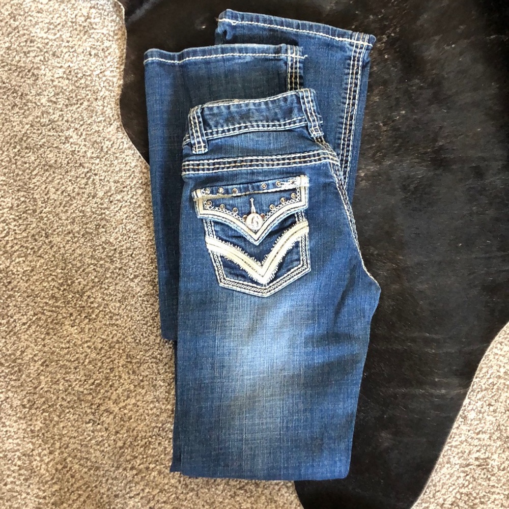 Rock and roll cowgirl jeans